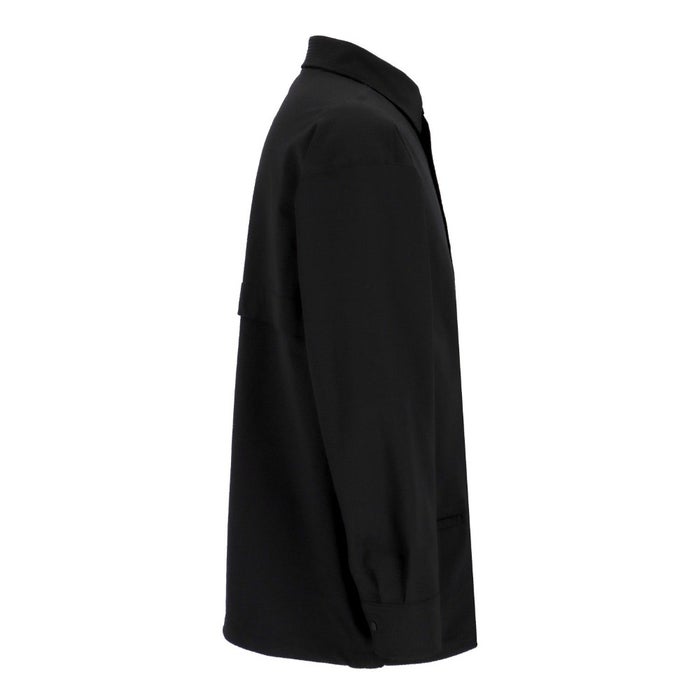 ヒュンメル シャツ メンズ PLAY シアサッカー長袖フルボタンシャツ 服 UVカット 通気性 吸汗速乾 hummel PLAY HAW4238 ブラック シルバーバーチ カーキ