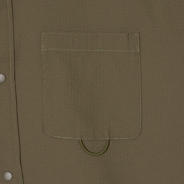 ヒュンメル PLAY シアサッカー半袖フルボタンシャツ メンズ レディース 半袖 吸汗速乾 UVカット 通気性 快適な着心地 ユニセックス hummel HAW4237