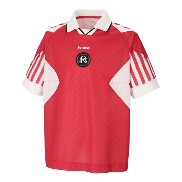 ヒュンメル H.FC ゲームシャツ メンズ 半袖 吸汗速乾 通気性 ルーズシルエット 快適な着心地 ユニセックス hummel HAG3033