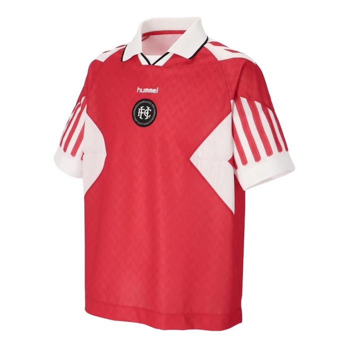 ヒュンメル H.FC ゲームシャツ メンズ 半袖 吸汗速乾 通気性 ルーズシルエット 快適な着心地 ユニセックス hummel HAG3033