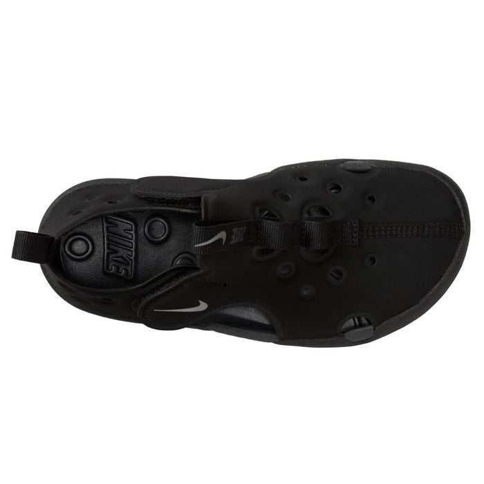 ナイキ キッズ サンダル スポーツサンダル ジュニア NIKE サンレイ プロテクト 4 PS  サンダル HF6277-001 面ファスナー 着脱簡単 水陸両用 軽量 速乾 防滑