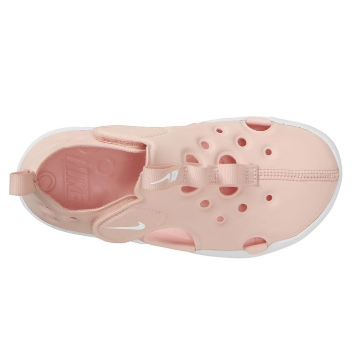 ナイキ キッズ サンダル スポーツサンダル ジュニア NIKE サンレイ プロテクト 4 PS  サンダル HF6277-600 面ファスナー 着脱簡単 水陸両用 軽量 速乾 防滑