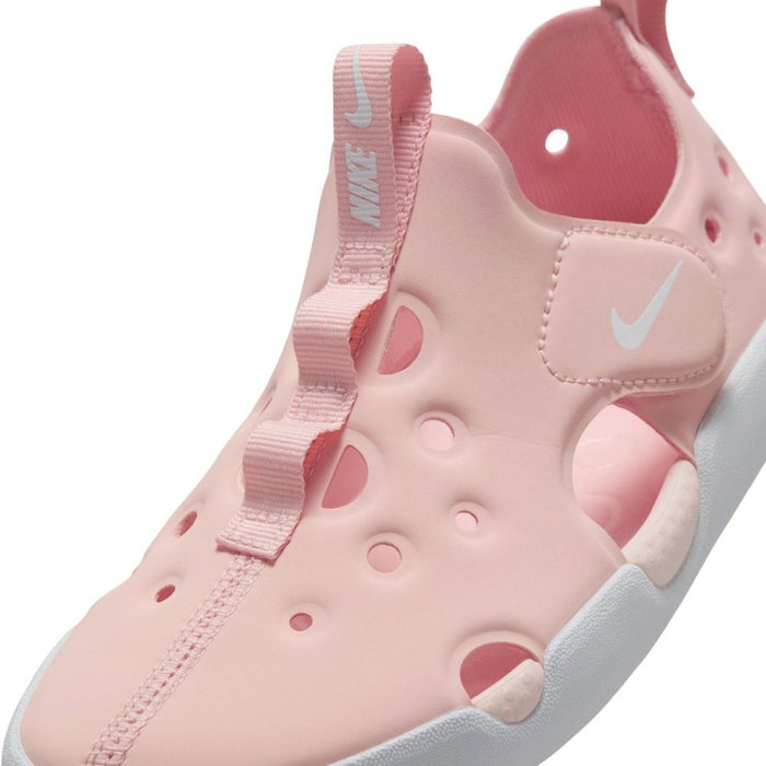 ナイキ キッズ サンダル スポーツサンダル ジュニア NIKE サンレイ プロテクト 4 PS  サンダル HF6277-600 面ファスナー 着脱簡単 水陸両用 軽量 速乾 防滑