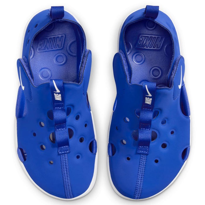 ナイキ キッズ サンダル スポーツサンダル ジュニア NIKE サンレイ プロテクト 4 PS  サンダル HF6277-400 面ファスナー 着脱簡単 水陸両用 軽量 速乾 防滑