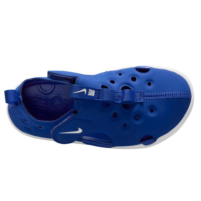 ナイキ キッズ サンダル スポーツサンダル ジュニア NIKE サンレイ プロテクト 4 PS  サンダル HF6277-400 面ファスナー 着脱簡単 水陸両用 軽量 速乾 防滑