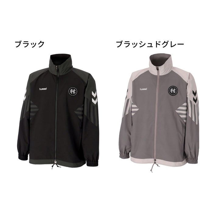 ヒュンメル H.FC ウーブンジャケット メンズ トレーニングウェア ルーズシルエット hummel  HAW2204