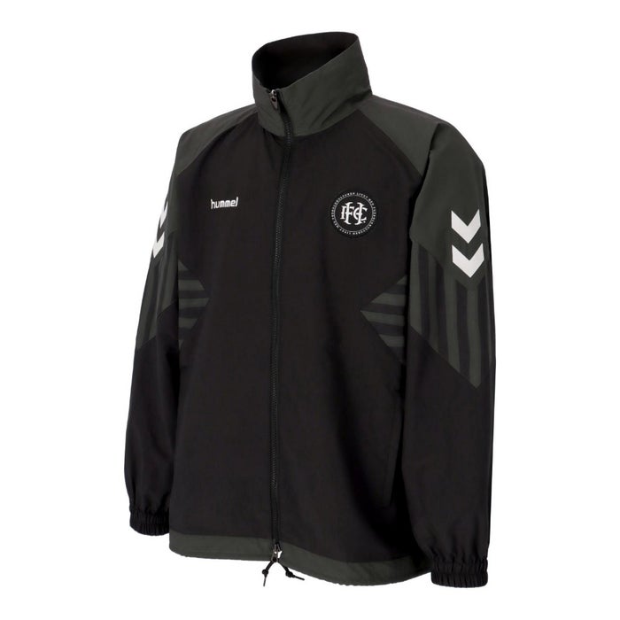 ヒュンメル H.FC ウーブンジャケット メンズ トレーニングウェア ルーズシルエット hummel  HAW2204