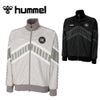 ヒュンメル ジャケット メンズ H.FC トラックジャケット スポーツ 吸汗速乾 hummel HAT2143 トレーニング ブラック クリーンベージュ