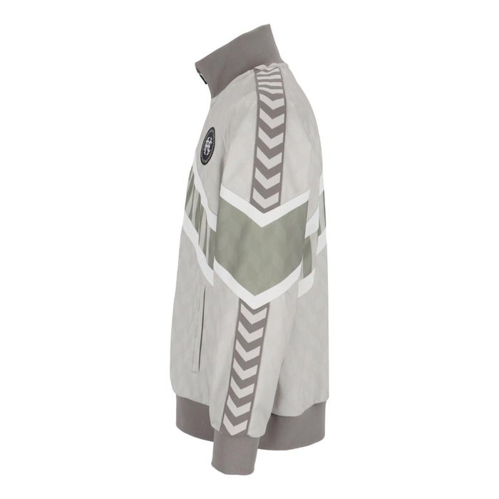 ヒュンメル ジャケット メンズ H.FC トラックジャケット スポーツ 吸汗速乾 hummel HAT2143 トレーニング ブラック クリーンベージュ