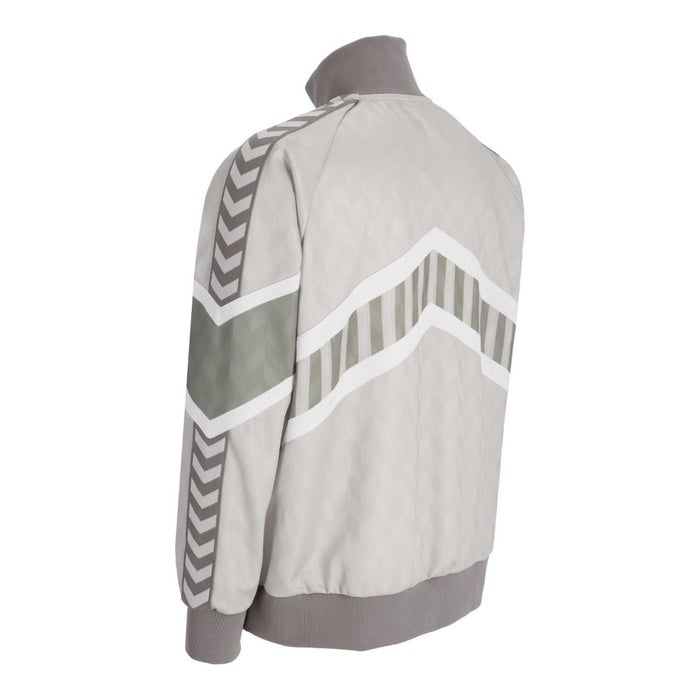 ヒュンメル ジャケット メンズ H.FC トラックジャケット スポーツ 吸汗速乾 hummel HAT2143 トレーニング ブラック クリーンベージュ