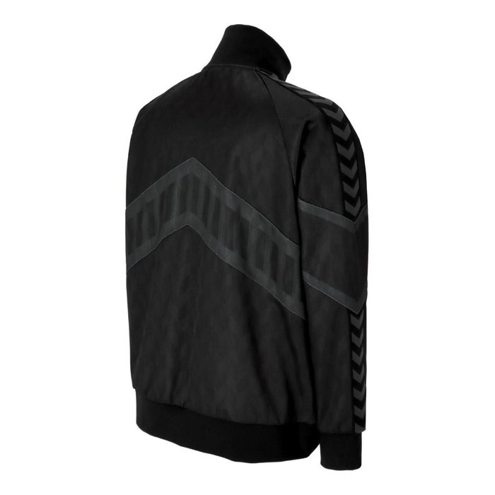 ヒュンメル ジャケット メンズ H.FC トラックジャケット スポーツ 吸汗速乾 hummel HAT2143 トレーニング ブラック クリーンベージュ