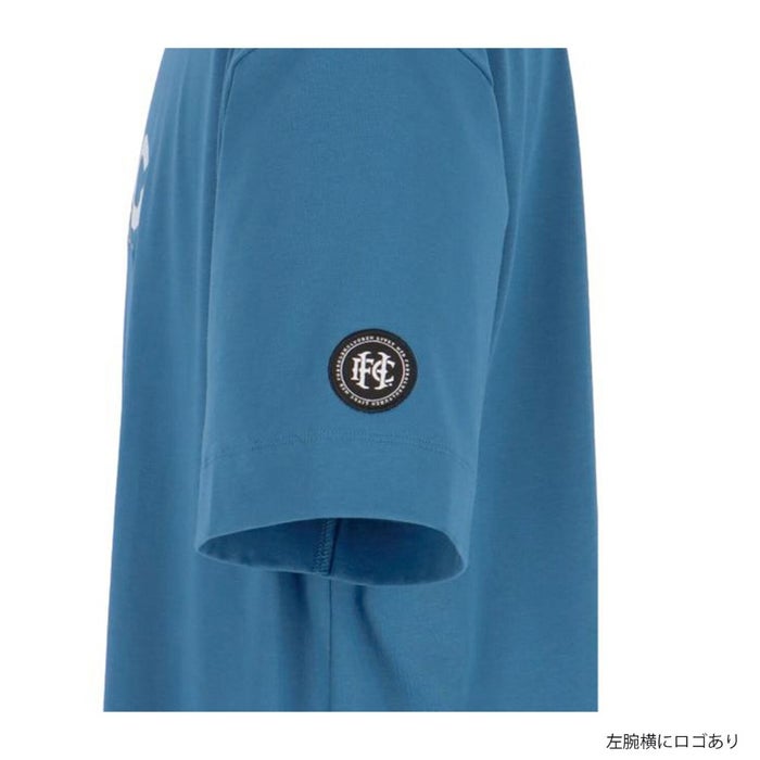 ヒュンメル Tシャツ メンズ スポーツ hummel H.FC ロゴTシャツ HAP4231 トレーニング カジュアル 白 黒