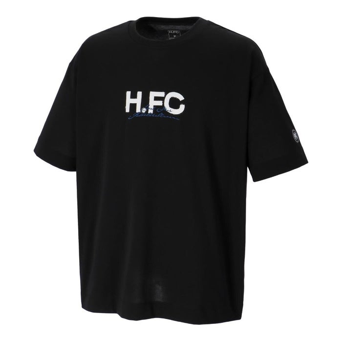 ヒュンメル Tシャツ メンズ スポーツ hummel H.FC ロゴTシャツ HAP4231 トレーニング カジュアル 白 黒