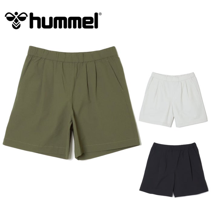 ヒュンメル PLAY シアサッカーハーフパンツ パンツ メンズ レディース 吸汗速乾 UVカット 通気性 快適な着心地 ユニセックス hummel HAW4237HP