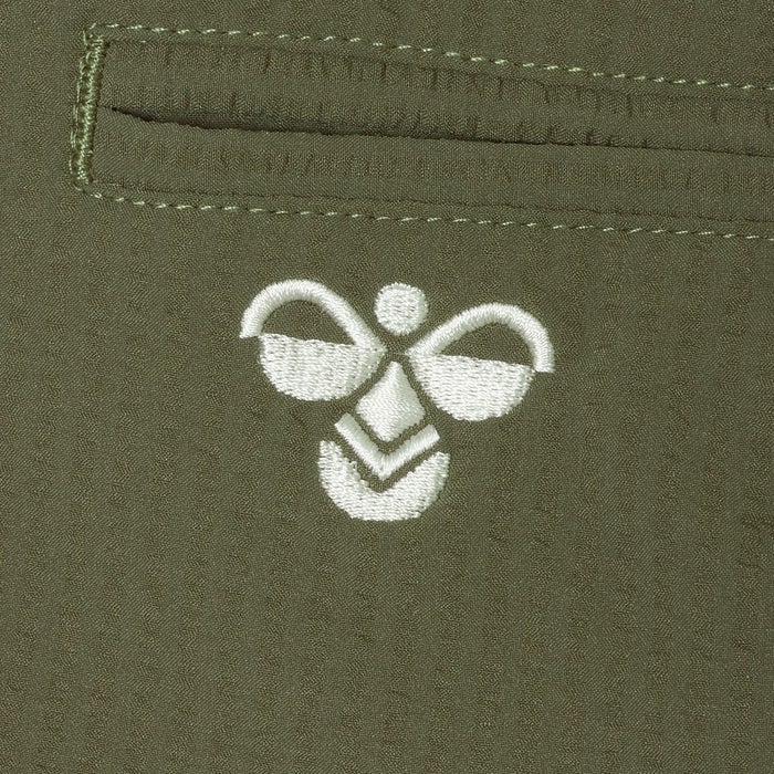 ヒュンメル PLAY シアサッカーハーフパンツ パンツ メンズ レディース 吸汗速乾 UVカット 通気性 快適な着心地 ユニセックス hummel HAW4237HP