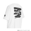 ヒュンメル Tシャツ メンズ hummel H.FC グラフィックTシャツ HAP4232 カジュアル スポーティー ビックフォルム ロゴ 白 黒 グレー