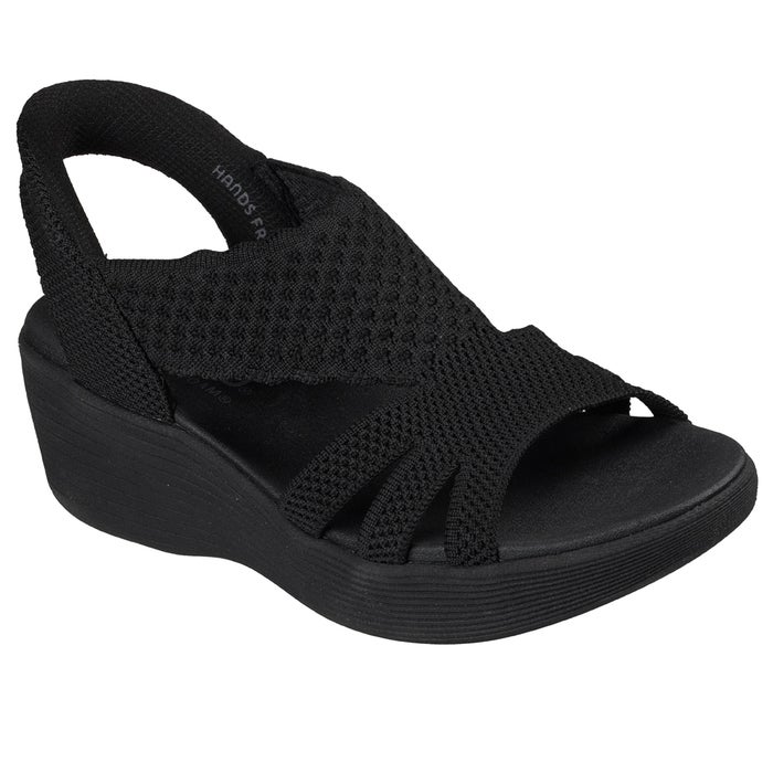 スケッチャーズ スリップインズ レディース サンダル パラレル ライト サマー インバイト 120012 SKECHERS Slip-ins ハンズフリー 立ったまま履ける 手を使わずに履ける ノーマル幅