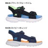 スケッチャーズ スリップインズ キッズ サンダル SKECHERS Slip-ins  レイザー スプラッシュ ノーマル幅 男の子 ボーイズ スポーツサンダル 靴 ブラック 黒 ネイビー 407014L