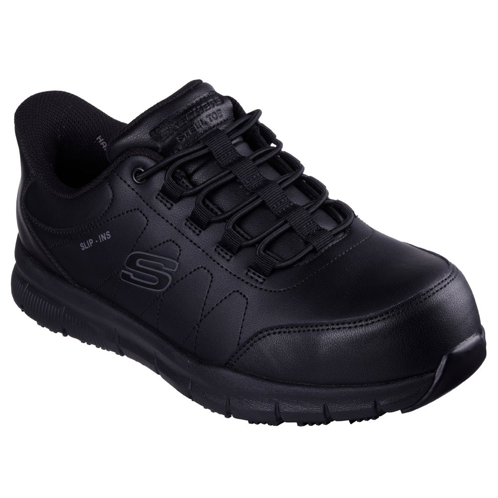 SKECHERS スリップインズ ワーク ナンパ ノレン 200454J メンズ