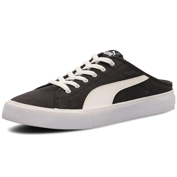 PUMA プーマ バリ ミュール レオ メンズ レディース スニーカー サンダル 靴 かかとなし サボ クロッグ 黒 ブラック 371318 408563