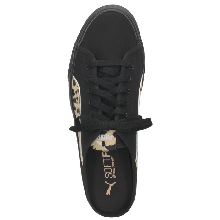 PUMA プーマ バリ ミュール レオ メンズ レディース スニーカー サンダル 靴 かかとなし サボ クロッグ 黒 ブラック 371318 408563