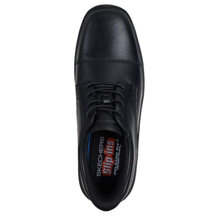 スケッチャーズ スリップインズ メンズ ビジネス キャスウェル カプリン 205486 SKECHERS Slip-ins ハンズフリー 立ったまま履ける 手を使わずに履ける ノーマル幅 リラックスドフィット