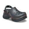 クロックス サンダル レディース 厚底 軽量 滑りにくい ジビッツ対応 スーパーベイ クロッグ crocs 212811