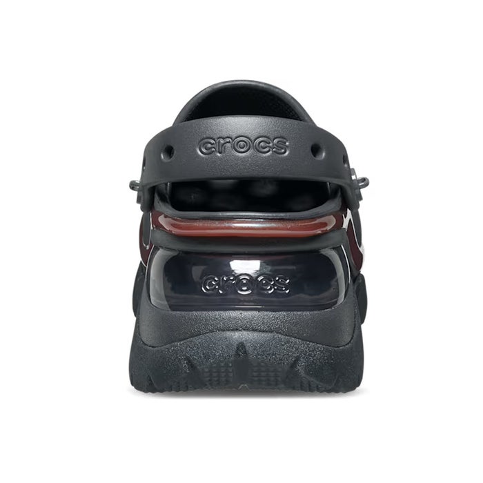 クロックス サンダル レディース 厚底 軽量 滑りにくい ジビッツ対応 スーパーベイ クロッグ crocs 212811