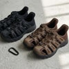 サンダル メンズ スポーツサンダル ハンズフリー スリップイン 立ったまま履ける 手を使わずに履ける 黒 ブラック ブラウン 靴 楽すぽっ パレード Parade 2148