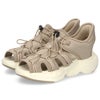 サンダル レディース スポーツサンダル 靴 厚底 安定感 ドローコード ミッシェルクラン 909 MK MICHEL KLEIN ブラック ベージュ グレー