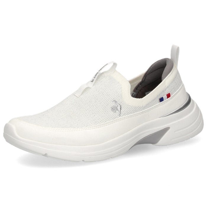 ルコック スポルティフ スニーカー レディース 消臭 軽量 幅広 コンフォートインドール 屈曲性 le coq sportif LCS LORRAINE FK 22 白 ホワイト