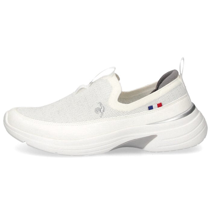 ルコック スポルティフ スニーカー レディース 消臭 軽量 幅広 コンフォートインドール 屈曲性 le coq sportif LCS LORRAINE FK 22 白 ホワイト