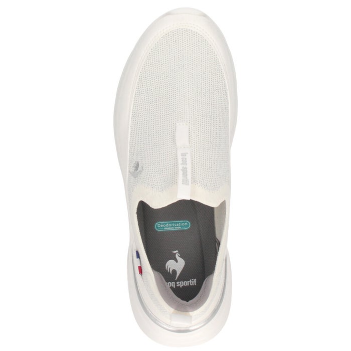 ルコック スポルティフ スニーカー レディース 消臭 軽量 幅広 コンフォートインドール 屈曲性 le coq sportif LCS LORRAINE FK 22 白 ホワイト
