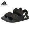 アディダス サンダル キッズ ジュニア 速乾 軽量 アディレッタ サンダル 2 キッズ adidas べロクロ 調節可能 HQ0114 ブラック 黒