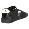 アディダス サンダル キッズ ジュニア 速乾 軽量 アディレッタ サンダル 2 キッズ adidas べロクロ 調節可能 HQ0114 ブラック 黒