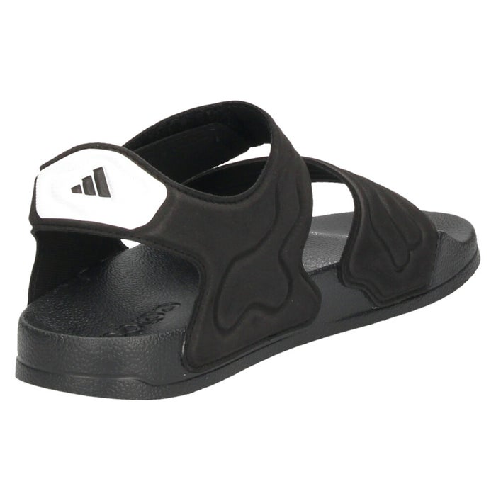 アディダス サンダル キッズ ジュニア 速乾 軽量 アディレッタ サンダル 2 キッズ adidas べロクロ 調節可能 HQ0114 ブラック 黒
