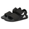 アディダス サンダル キッズ ジュニア 速乾 軽量 アディレッタ サンダル 2 キッズ adidas べロクロ 調節可能 HQ0114 ブラック 黒