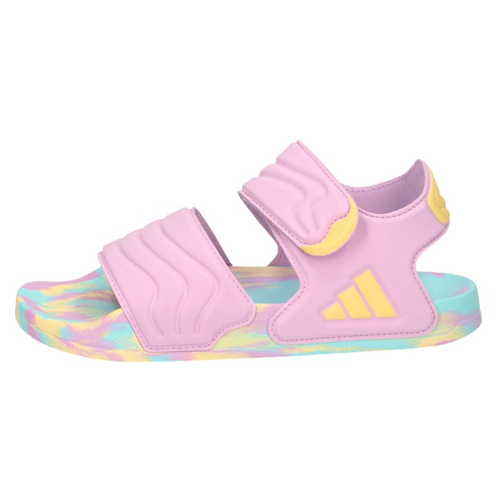 アディダス サンダル キッズ ジュニア アディレッタ 2 軽量 速乾 ベルクロ 面ファスナー 調節可能 adidas HQ0114 JS2515 JS4931