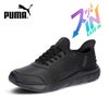 プーマ スニーカー メンズ スリッポン PUMA 靴 ソフトライド フレックス LSL イーズイン ワイド 313769 黒 イーズイン ランニングシューズ ワイド設計