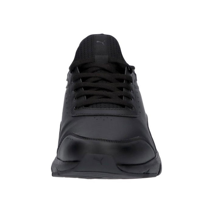 プーマ スニーカー メンズ スリッポン PUMA 靴 ソフトライド フレックス LSL イーズイン ワイド 313769 黒 イーズイン ランニングシューズ ワイド設計