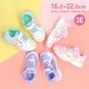 キッズ スニーカー 女の子 かわいい キラキラ リボン 子供靴 ジュニア 軽量 幅広 3E ベルクロ ゴム紐 ハート スパンコール パレード 66102 Parade