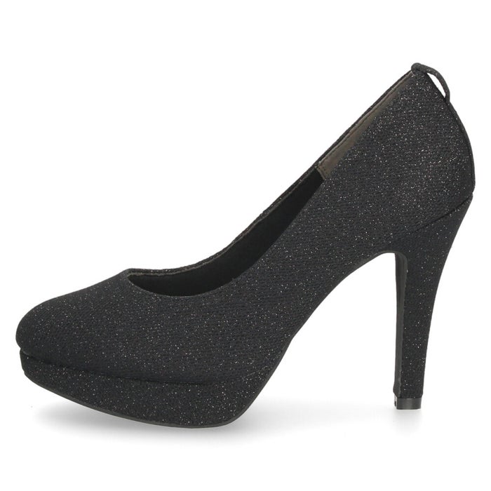 パンプス ストラップ 結婚式 パーティ 二次会 レディース 靴 ハイヒール 10cm ヒール ラメ キラキラ グリッター 2Way パレード 6504-WK Parade