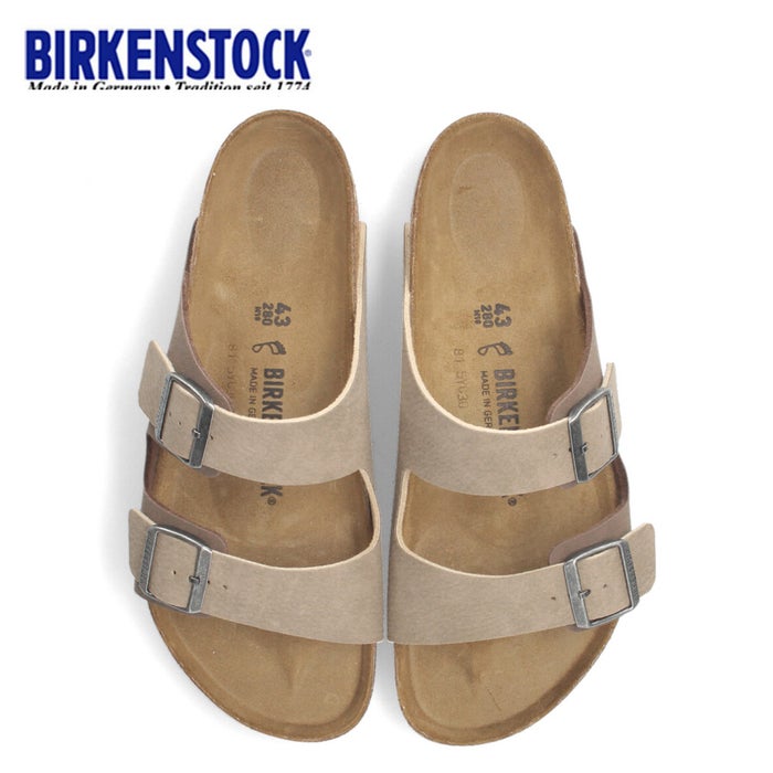 ビルケンシュトック アリゾナ サンダル メンズ BIRKENSTOCK Arizona 1031639 レギュラー幅 トープ/モカ バイカラー フットベッドサンダル