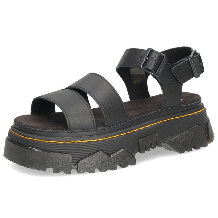 ドクターマーチン サンダル レディース 靴 厚底 レザー ストラップサンダル ブラック Dr.Martens MATTISON 2S 41660