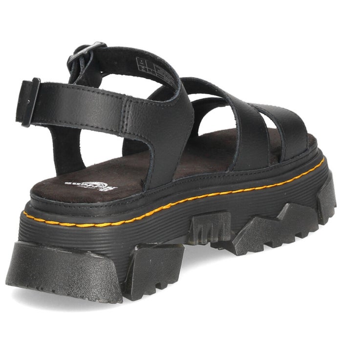 ドクターマーチン サンダル レディース 靴 厚底 レザー ストラップサンダル ブラック Dr.Martens MATTISON 2S 41660