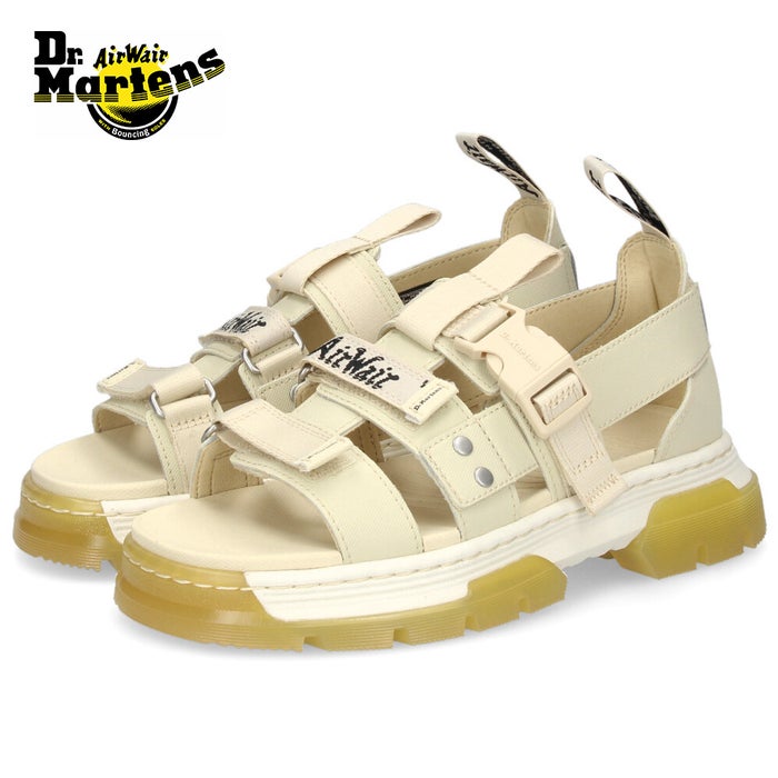Dr.Martens ドクターマーチン サンダル 厚底 レディース PEARSON II ストラップサンダル ベージュ 42858200