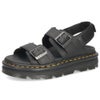 Dr.Martens ドクターマーチン サンダル レディース ZEBZAG ストラップサンダル レザー 黒 ブラック 43398001