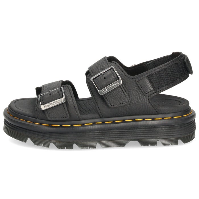 Dr.Martens ドクターマーチン サンダル レディース ZEBZAG ストラップサンダル レザー 黒 ブラック 43398001