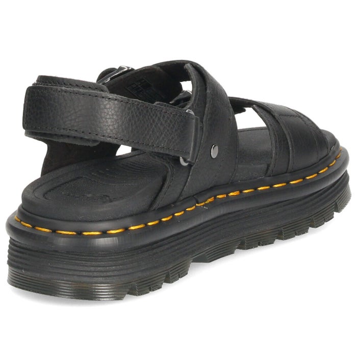 Dr.Martens ドクターマーチン サンダル レディース ZEBZAG ストラップサンダル レザー 黒 ブラック 43398001