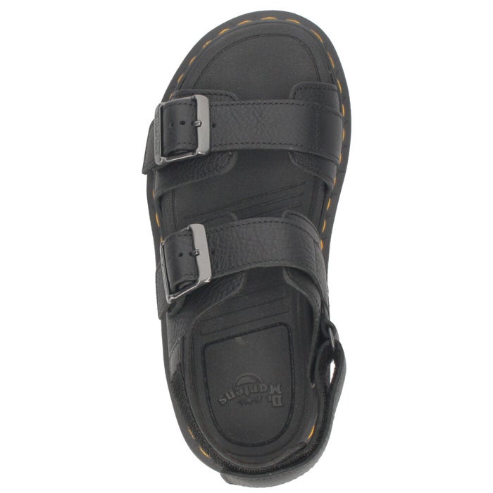 Dr.Martens ドクターマーチン サンダル レディース ZEBZAG ストラップサンダル レザー 黒 ブラック 43398001